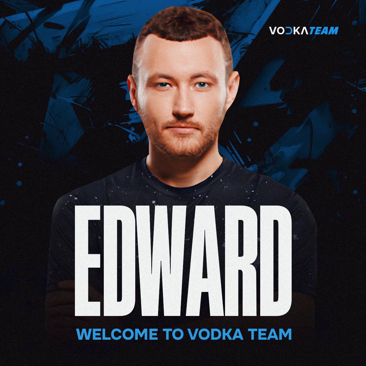 Приветственный баннер Vodka Team для EDWARD